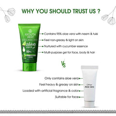 Aimil Ayouthveda Cosmetics Aloe Vera Gel for Face,Hair and Body 150g Aimil Ayouthveda Cosmetics Aloe Vera Gel for Face,Hair and Body 150g