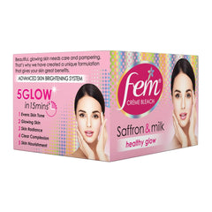 Fem Fairness (Saffron & Milk) Crème Bleach 24g Fem Fairness (Saffron & Milk) Crème Bleach 24g