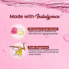 Dabur Ayurvedic Gulabari Shower Gel Himalayan Rose & Oudh 250ml Dabur Ayurvedic Gulabari Shower Gel Himalayan Rose & Oudh 250ml