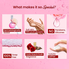 Dabur Ayurvedic Gulabari Shower Gel Himalayan Rose & Oudh 250ml Dabur Ayurvedic Gulabari Shower Gel Himalayan Rose & Oudh 250ml