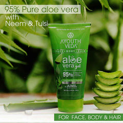 Aimil Ayouthveda Cosmetics Aloe Vera Gel for Face,Hair and Body 150g Aimil Ayouthveda Cosmetics Aloe Vera Gel for Face,Hair and Body 150g