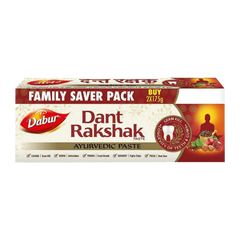 Dabur Ayurvedic Dant Rakshak Toothpaste 175g Pack of 2 Dabur Ayurvedic Dant Rakshak Toothpaste 175g Pack of 2