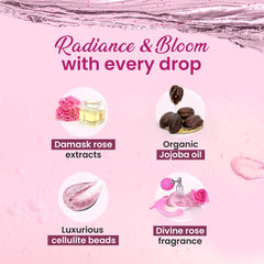 Dabur Ayurvedic Gulabari Shower Gel Damask Rose & Jojoba Oil 250ml Dabur Ayurvedic Gulabari Shower Gel Damask Rose & Jojoba Oil 250ml