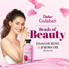 Dabur Ayurvedic Gulabari Shower Gel Damask Rose & Jojoba Oil 250ml Dabur Ayurvedic Gulabari Shower Gel Damask Rose & Jojoba Oil 250ml