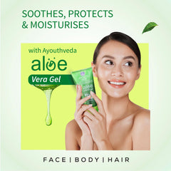 Aimil Ayouthveda Cosmetics Aloe Vera Gel for Face,Hair and Body 150g Aimil Ayouthveda Cosmetics Aloe Vera Gel for Face,Hair and Body 150g
