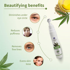 Aimil Ayouthveda Cosmetics Hemp Seed Under Eye Gel 15ml Aimil Ayouthveda Cosmetics Hemp Seed Under Eye Gel 15ml