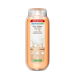 Mamaearth Rice Water Moisturizing Body Wash with Rice Water & Hydrating Lily for Dewy Glass Skin 250ml Mamaearth Rice Water Moisturizing Body Wash with Rice Water & Hydrating Lily for Dewy Glass Skin 250ml