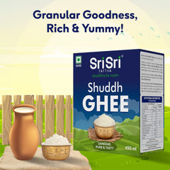 Sri Sri Tattva Shuddh Ghee Danedar,Pure & Tasty Ghee Sri Sri Tattva Shuddh Ghee Danedar,Pure & Tasty Ghee