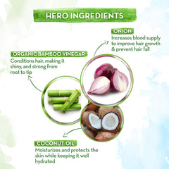 Mamaearth Onion Hair Mask For Hair Fall Control With Onion Oil and Organic Bamboo Vinegar 200ml Mamaearth Onion Hair Mask For Hair Fall Control With Onion Oil and Organic Bamboo Vinegar 200ml
