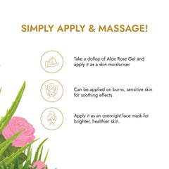 Kapiva Skin Rituals Aloe Rose Gel 200g Kapiva Skin Rituals Aloe Rose Gel 200g