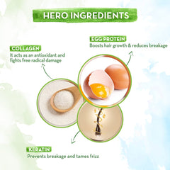 Mamaearth Eggplex Shampoo For strong hair with Egg Protein & Collagen,Strength and Shine 250ml Mamaearth Eggplex Shampoo For strong hair with Egg Protein & Collagen,Strength and Shine 250ml