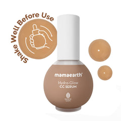 Mamaearth Hydra Glow CC Serum with Vitamin C & Hyaluronic Acid Peach 30ml Mamaearth Hydra Glow CC Serum with Vitamin C & Hyaluronic Acid Peach 30ml