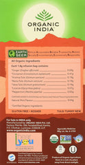Organic India Tulsi Tummy Green Tea 25 Infusion Bag Organic India Tulsi Tummy Green Tea 25 Infusion Bag
