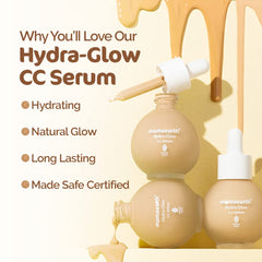 Mamaearth Hydra Glow CC Serum with Vitamin C & Hyaluronic Acid Vanilla 30ml Mamaearth Hydra Glow CC Serum with Vitamin C & Hyaluronic Acid Vanilla 30ml