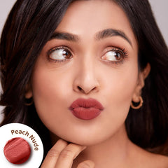 Mamaearth Moisture Matte Long Stay Lipstick Melon Red,Peach Nude,Pink Lemonade,Pink Tulip,Plum Punch,Raisin Punch & Raspberry Scarlet 2g Mamaearth Moisture Matte Long Stay Lipstick Melon Red,Peach Nude,Pink Lemonade,Pink Tulip,Plum Punch,Raisin Punch & Raspberry Scarlet 2g