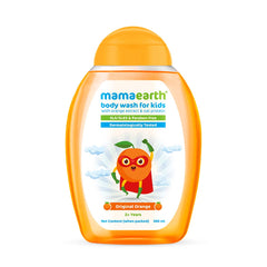 Mamaearth Original Orange Body Wash For Kids with Orange and Oat Protein 300ml Mamaearth Original Orange Body Wash For Kids with Orange and Oat Protein 300ml