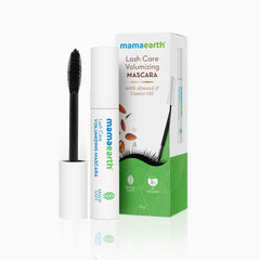 Mamaearth Lash Care Volumizing Mascara with Castor Oil & Almond Oil for 2X Instant Volume 13g Mamaearth Lash Care Volumizing Mascara with Castor Oil & Almond Oil for 2X Instant Volume 13g