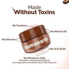 Mamaearth Cocoa Moisture Therapy Lip Balm with Cocoa Butter & Coffee for Dry & Chapped Lips 15g Mamaearth Cocoa Moisture Therapy Lip Balm with Cocoa Butter & Coffee for Dry & Chapped Lips 15g