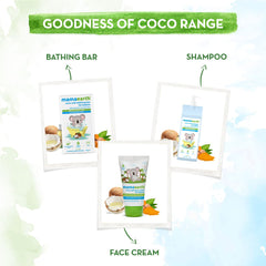 Mamaearth Coco Soft Bathing Bar for Babies with Coconut Oil & Turmeric for Babies Pack of 2*75g Mamaearth Coco Soft Bathing Bar for Babies with Coconut Oil & Turmeric for Babies Pack of 2*75g