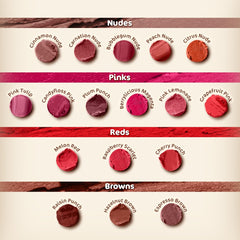 Mamaearth Moisture Matte Long Stay Lipstick Melon Red,Peach Nude,Pink Lemonade,Pink Tulip,Plum Punch,Raisin Punch & Raspberry Scarlet 2g Mamaearth Moisture Matte Long Stay Lipstick Melon Red,Peach Nude,Pink Lemonade,Pink Tulip,Plum Punch,Raisin Punch & Raspberry Scarlet 2g