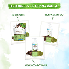 Mamaearth Natural Henna Paste with Henna & Dark Roasted Coffee for Rich Naturally Colored Hair 200g Mamaearth Natural Henna Paste with Henna & Dark Roasted Coffee for Rich Naturally Colored Hair 200g