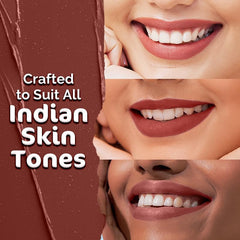 Mamaearth Soft Matte Long Stay Lipstick Color Mocha Brown,Brown,Mulberry Pink,Pink,Petal Pink,Red Dahlia,Ruby Red,Woody Rose & Red 3.5g Mamaearth Soft Matte Long Stay Lipstick Color Mocha Brown,Brown,Mulberry Pink,Pink,Petal Pink,Red Dahlia,Ruby Red,Woody Rose & Red 3.5g