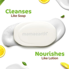 Mamaearth Vitamin C Moisturizing Lotion Soap with Vitamin C & Honey for Skin Illumination 125g Pack Of 4 Mamaearth Vitamin C Moisturizing Lotion Soap with Vitamin C & Honey for Skin Illumination 125g Pack Of 4
