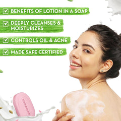 Mamaearth Multani Mitti Moisturizing Lotion Soap 125g Pack of 4 Mamaearth Multani Mitti Moisturizing Lotion Soap 125g Pack of 4