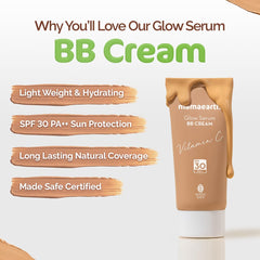 Mamaearth Glow Serum BB Cream with Vitamin C & Turmeric 25g Mamaearth Glow Serum BB Cream with Vitamin C & Turmeric 25g