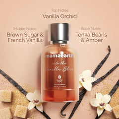 Mamaearth Into the Vanilla Bliss Eau De Parfum For Men Waves & Woods & Women Sunset,Valley & Vanilla Blish 100ml Mamaearth Into the Vanilla Bliss Eau De Parfum For Men Waves & Woods & Women Sunset,Valley & Vanilla Blish 100ml