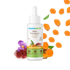 Mamaearth Ubtan Face Serum with Turmeric & Saffron for Skin Brightening 30ml Mamaearth Ubtan Face Serum with Turmeric & Saffron for Skin Brightening 30ml