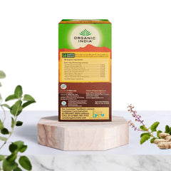 Organic India Tulsi Ginger Turmeric Green Tea 25 Infusion Bag Organic India Tulsi Ginger Turmeric Green Tea 25 Infusion Bag