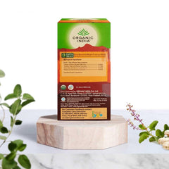 Organic India Tulsi Ginger Green Tea 25 Teabags,50 Teabgas & 100g Tin Organic India Tulsi Ginger Green Tea 25 Teabags,50 Teabgas & 100g Tin