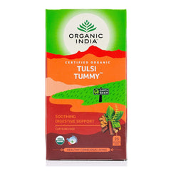 Organic India Tulsi Tummy Green Tea 25 Infusion Bag Organic India Tulsi Tummy Green Tea 25 Infusion Bag