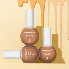 Mamaearth Hydra Glow CC Serum with Vitamin C & Hyaluronic Acid Peach 30ml Mamaearth Hydra Glow CC Serum with Vitamin C & Hyaluronic Acid Peach 30ml