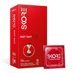 Skore Not Out Condoms 1500+ Dots Colored Climax Delay Condoms Skore Not Out Condoms 1500+ Dots Colored Climax Delay Condoms