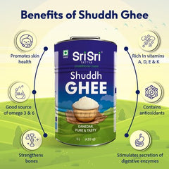 Sri Sri Tattva Shuddh Ghee Danedar,Pure & Tasty Ghee Sri Sri Tattva Shuddh Ghee Danedar,Pure & Tasty Ghee