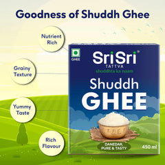 Sri Sri Tattva Shuddh Ghee Danedar,Pure & Tasty Ghee Sri Sri Tattva Shuddh Ghee Danedar,Pure & Tasty Ghee