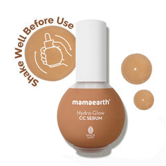 Mamaearth Hydra Glow CC Serum with Vitamin C & Hyaluronic Acid Honey 30ml Mamaearth Hydra Glow CC Serum with Vitamin C & Hyaluronic Acid Honey 30ml