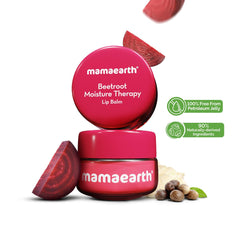 Mamaearth Beetroot Moisture Therapy Lip Balm with Hyaluronic Acid for Dry & Chapped Lips Beetroot 15g Mamaearth Beetroot Moisture Therapy Lip Balm with Hyaluronic Acid for Dry & Chapped Lips Beetroot 15g