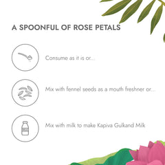 Kapiva Organic Gulkand 300gms (Rose Petal Jam) Kapiva Organic Gulkand 300gms (Rose Petal Jam)