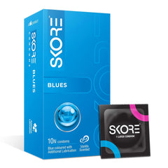 TTK Healthcare Skore Dotted Banana,Blue & Chocolate,Orange &Strawberry Flavored Colored Condoms TTK Healthcare Skore Dotted Banana,Blue & Chocolate,Orange &Strawberry Flavored Colored Condoms