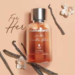 Mamaearth Into the Vanilla Bliss Eau De Parfum For Men Waves & Woods & Women Sunset,Valley & Vanilla Blish 100ml Mamaearth Into the Vanilla Bliss Eau De Parfum For Men Waves & Woods & Women Sunset,Valley & Vanilla Blish 100ml