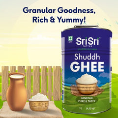 Sri Sri Tattva Shuddh Ghee Danedar,Pure & Tasty Ghee Sri Sri Tattva Shuddh Ghee Danedar,Pure & Tasty Ghee