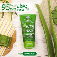 Aimil Ayouthveda Cosmetics Aloe Vera Gel for Face,Hair and Body 150g Aimil Ayouthveda Cosmetics Aloe Vera Gel for Face,Hair and Body 150g
