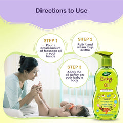 Dabur Ayurvedic Massage Baby Oil 200ml Dabur Ayurvedic Massage Baby Oil 200ml