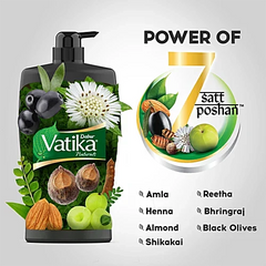 Dabur Ayurvedic Vatika Long & Black Hair Shampoo Dabur Ayurvedic Vatika Long & Black Hair Shampoo