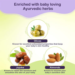 Dabur Ayurvedic Massage Baby Oil 200ml Dabur Ayurvedic Massage Baby Oil 200ml