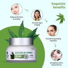 Aimil Ayouthveda Cosmetics Hemp Seed Anti Wrinkle Cream For Diminishing Wrinkles 50g Aimil Ayouthveda Cosmetics Hemp Seed Anti Wrinkle Cream For Diminishing Wrinkles 50g