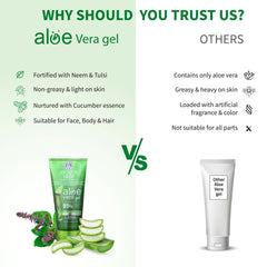 Aimil Ayouthveda Cosmetics Aloe Vera Gel for Face,Hair and Body 150g Aimil Ayouthveda Cosmetics Aloe Vera Gel for Face,Hair and Body 150g